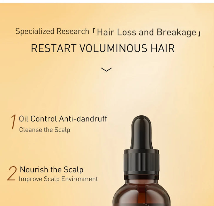 PURC Biotin Fast Hair Growth Oil, Hair Regrowth, Anti-Hair Loss for Men and Women, Hair & Scalp Treatment, Beauty Health