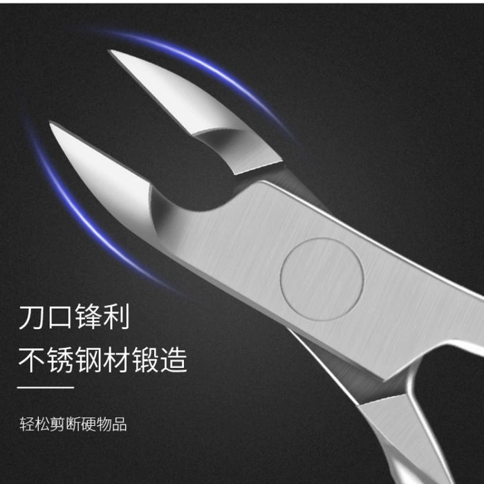 Stainless Steel Cuticle Nail Nipper Professional Nail Clippers Manicure Pedicure Care Trim Plier Cutter Nail Art Scissors Tools