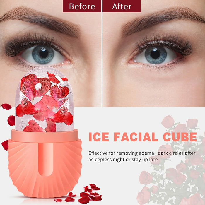 Silicone Ice Cube Tray Beauty Lifting Ice Ball Facial Massager Contour Eye Roller Skin Care Body Care Skin Care Tools