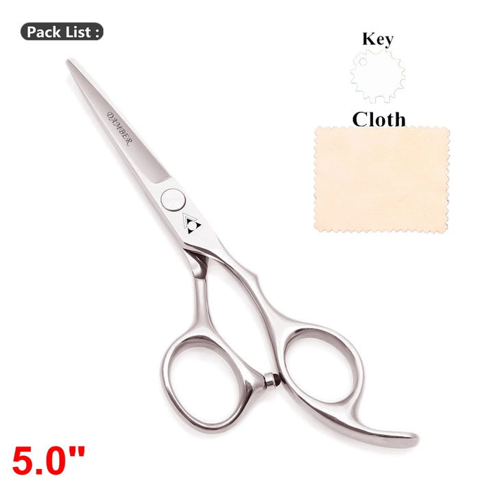 5 5.5 6 6.5 7 7.5 8 Professional Hairdressing Scissors Barber Scissors Hair Cutting Shears Thinning Dog Grooming Scissors 1006#