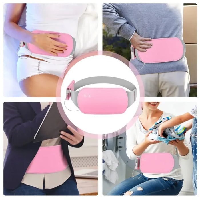 Menstrual Heating Portable Heating Massager Belt Abdominal Waist Belt Relieve Period Relief Thermal Belly Warm Palace Belt