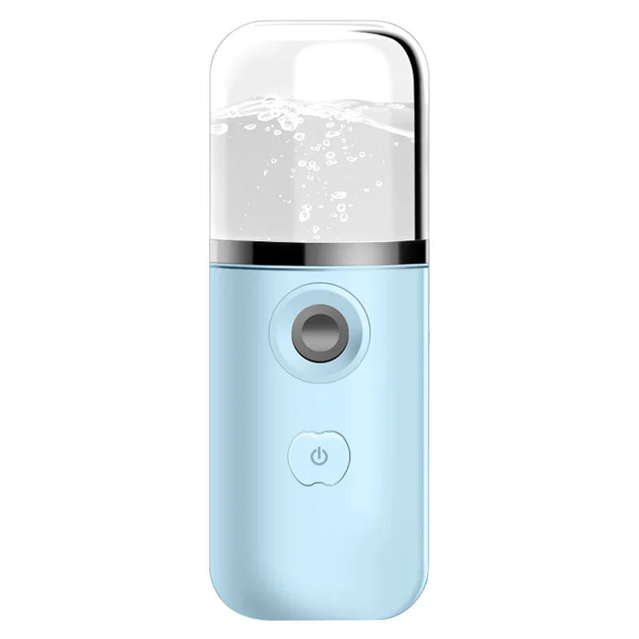 Mini Portable Humidifier Nano Mister Facial Steamer Device Beauty Spray Hydrating Apparatus Cold Spray Apparatus Rechargeable