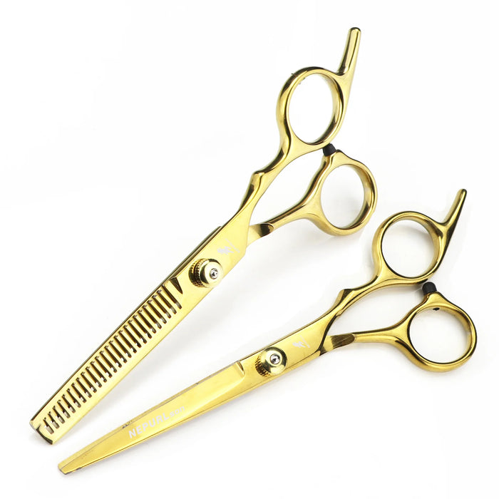 Professional 6 inch Hair Scissors Thinning Barber Cutting Hair Shears Scissor Tools Hairdressing Scissors