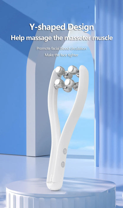 Face Massager Roller Y Shape Face Lifting Device V Face Double Chin Remover Face Care Skin Care Home Use Beauty Tool