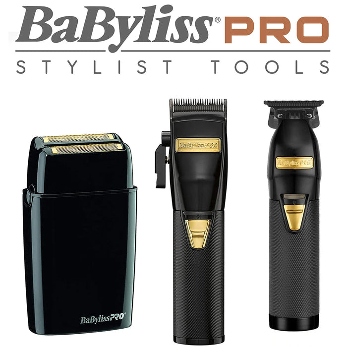 Professional BaBylissPRO Barberology METALFX Magic Clip Cordless Hair Clipper&Trimmer&Foil Shaver For Barbers and Stylists