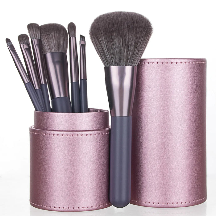 High-End Professional Makeup Brushes Set with Bucket Blush Powder Eyeshadow Eyebrow Foundation Beauty Makeup Tool Brochas