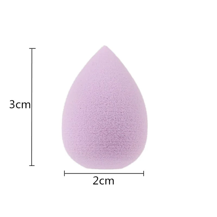 7/8Pcs Mini Beauty Puff Makeup Blender Cosmetic Puff Sponge for Foundation Cream Concealer Make Up Blender Tool with Storage Box