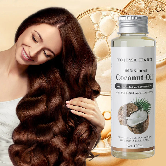 High Quality Coconut Oil Essential Oil,Made with Completely Natural Formula, Directly Applicable to Skin, with Health Benefits.