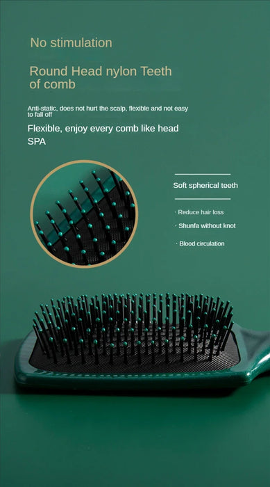 Detangle Hairbrush Air Cushion Combs Women Scalp Massage Comb Hair Brush Home Salon DIY Hairdressing Tool Barber Accessories