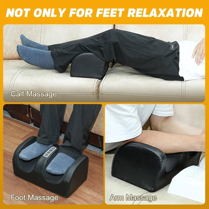 Hot Electric Foot Massage Health Care Therapy Infrared Heating Relax Body Massager Deep Muscles Control Kneading Roller Machines