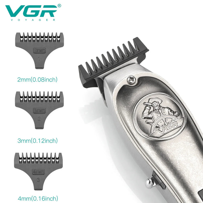 VGR Hair Clipper Cordless Hair Cutting Machine Electric Hair Trimmer Barber Professional Clippers Metal Trimmer for Men V-920