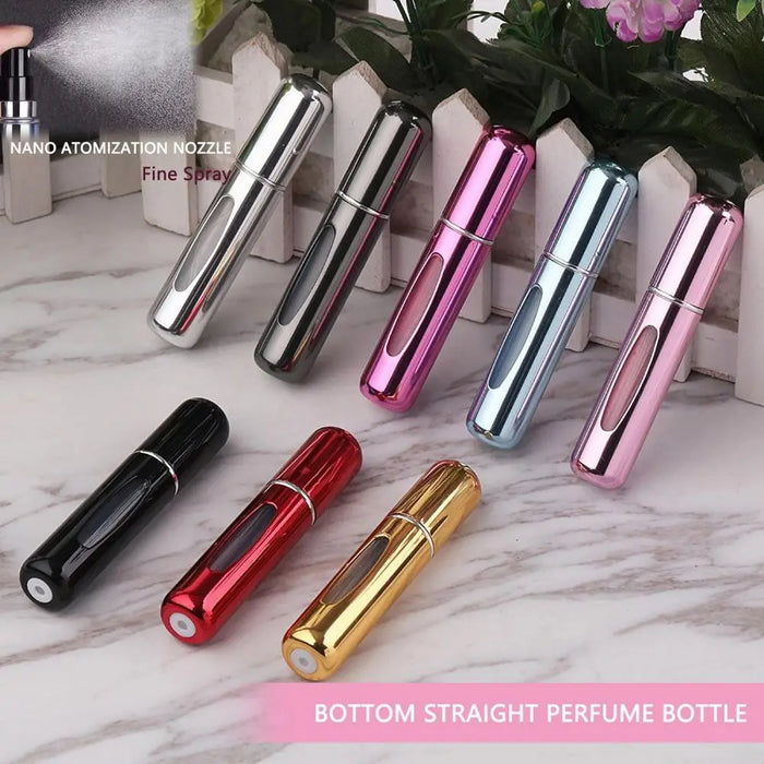 1Pcs 5/10ml Perfume Refill Bottle Portable Mini Atomizer Refillable Spray Women Dispenser Travel Size Cologne Sprayer