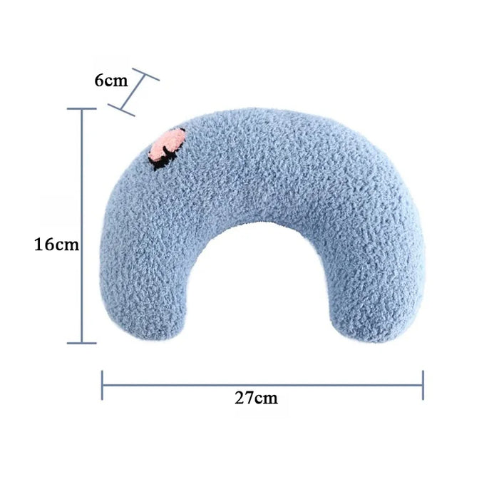 Little Pillow for Cats Fashion Neck Protector Deep Sleep Puppy U-Shaped Pillow Cat Pillow Kitten Headrest Dog Sleeping Pillow