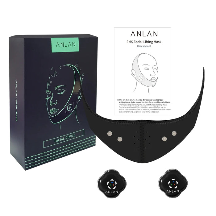 ANLAN V Shape Face Lifting Massager Face Slimming Mask Anti Wrinkle Reduce Double Chin Cheek Lift Up Belt Face Slimming Device